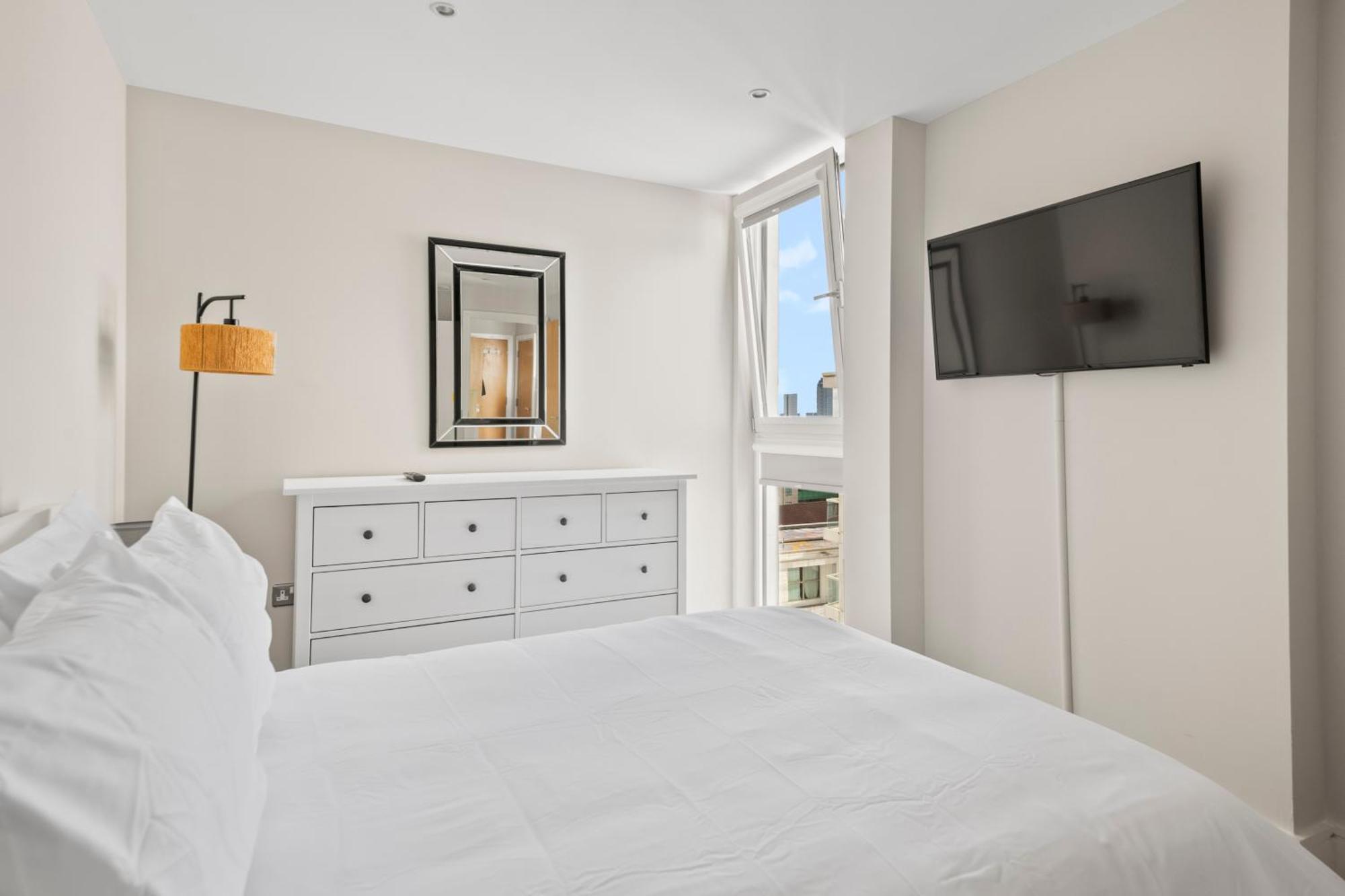 Londwell, Canary Wharf Skyline Balcony Suite Londen Buitenkant foto